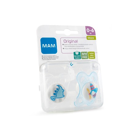 MAM BABY Original silicona 0-6m