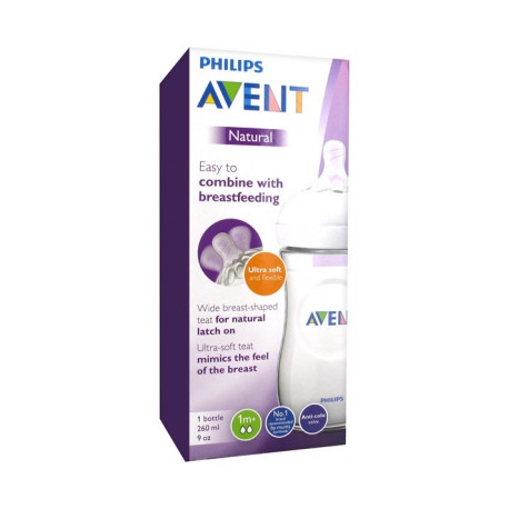 BIBERON AVENT NATURAL 1M+