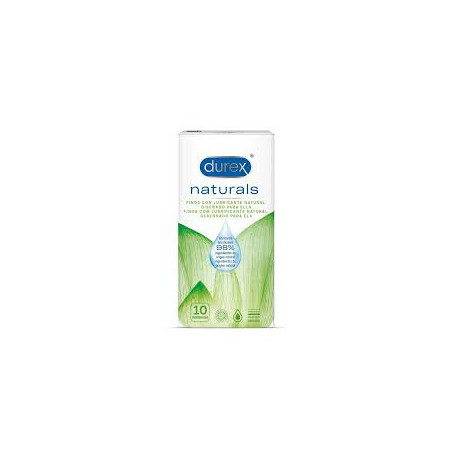 DUREX NATURALS 10 PRESERVATIVOS