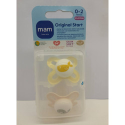 Original Start Chupetes Silicona 0-2 meses