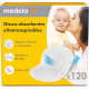 Medela discos absorbentes respirables para la lactancia