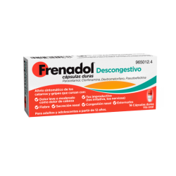 FRENADOL DESCONGESTIVO 16caps